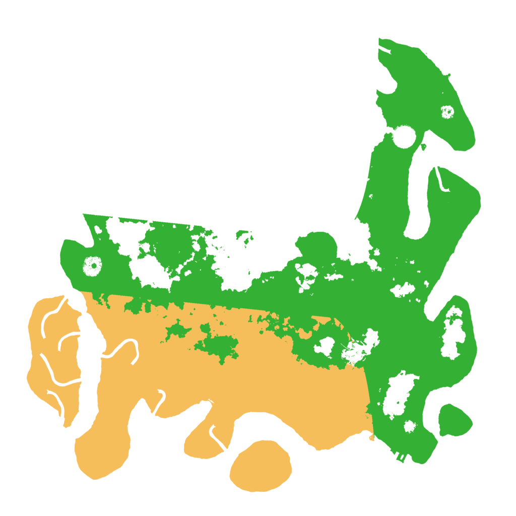 Biome Rust Map: Procedural Map, Size: 3950, Seed: 96544542