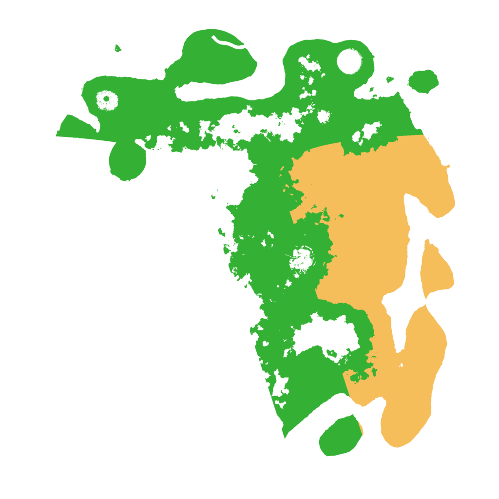 Biome Rust Map: Procedural Map, Size: 3550, Seed: 28196986
