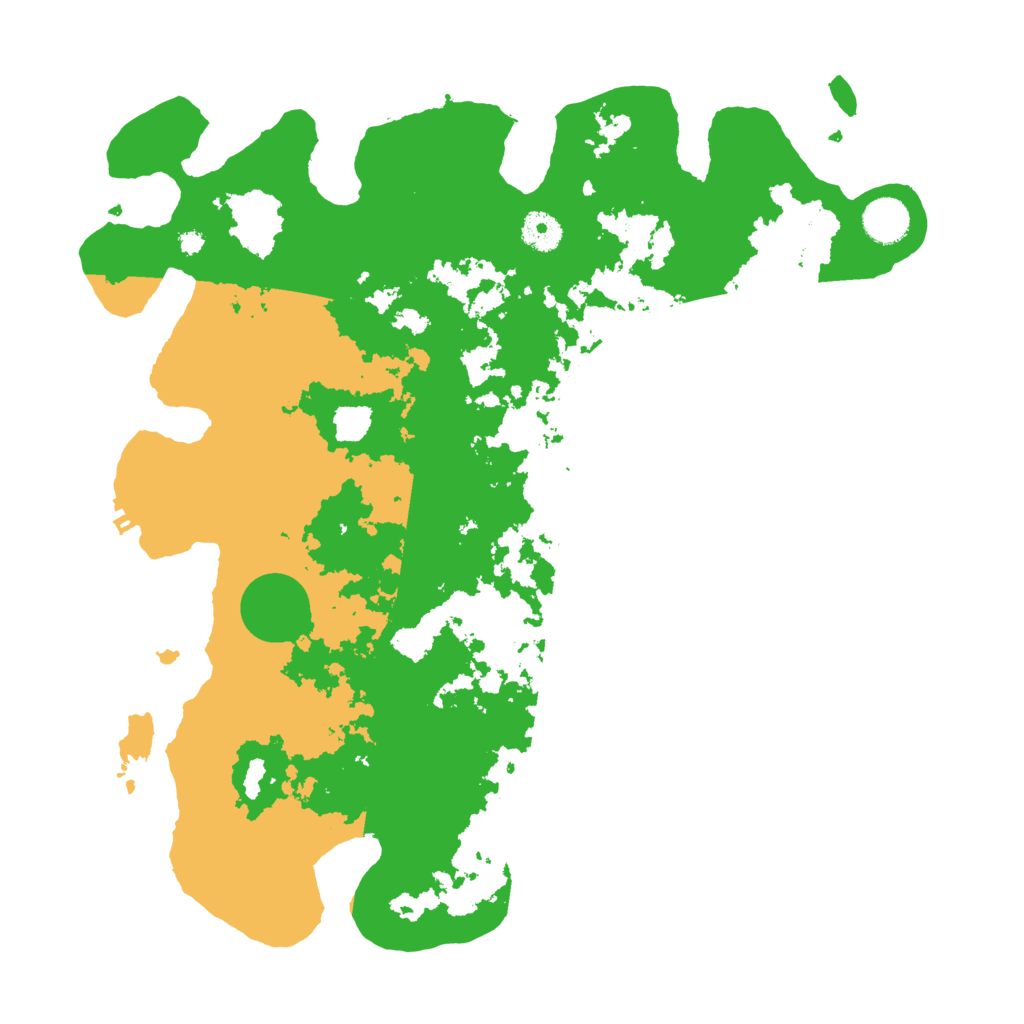 Biome Rust Map: Procedural Map, Size: 3900, Seed: 15842579