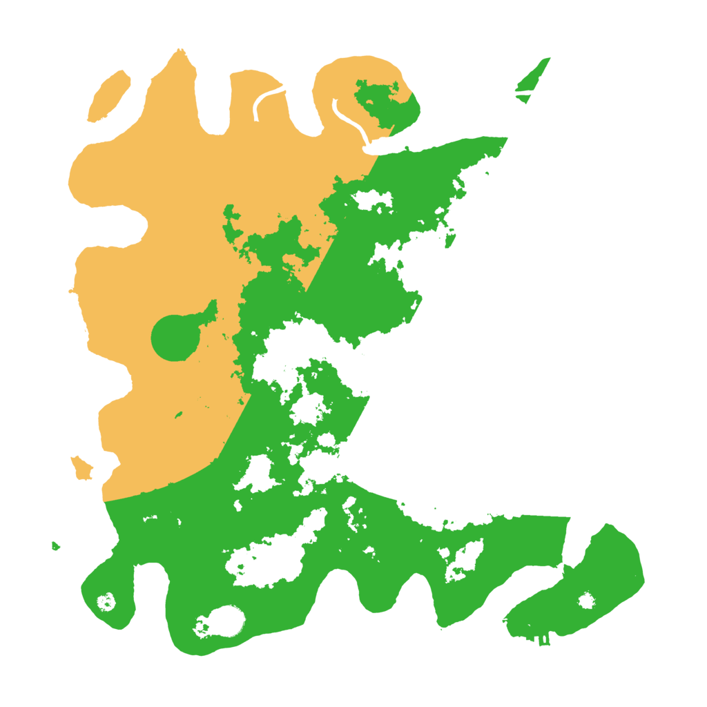 Biome Rust Map: Procedural Map, Size: 4000, Seed: 3783893