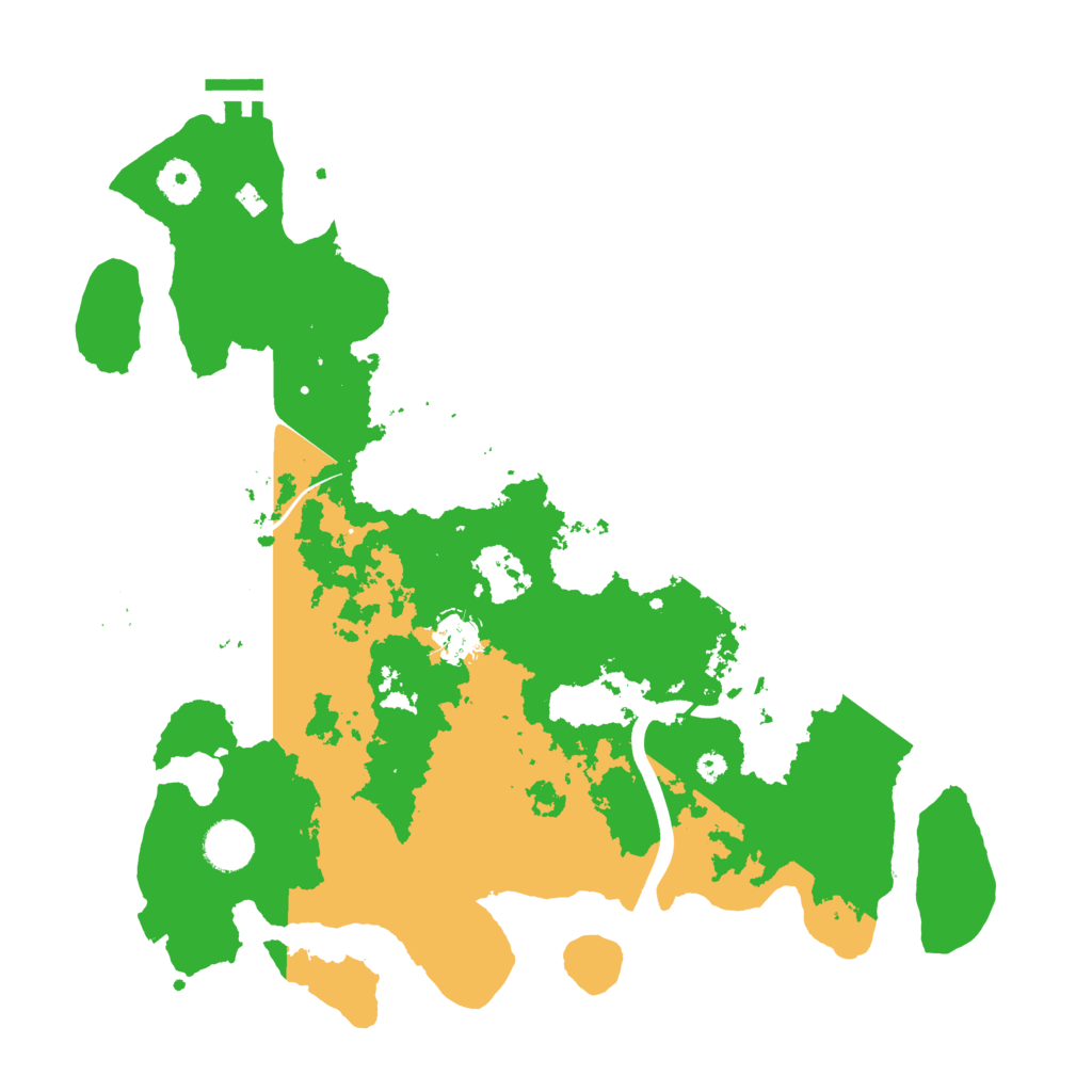 Biome Rust Map: Procedural Map, Size: 3800, Seed: 14160743