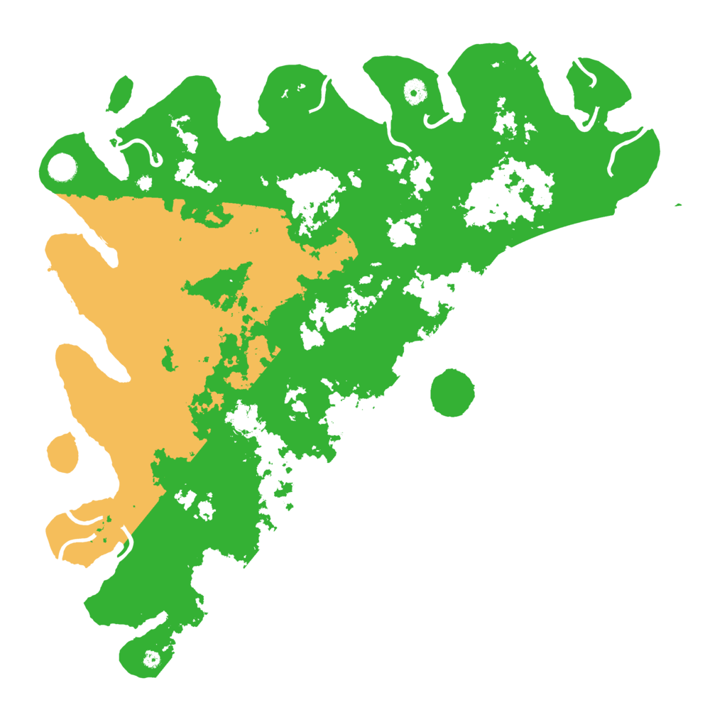 Biome Rust Map: Procedural Map, Size: 4500, Seed: 99483