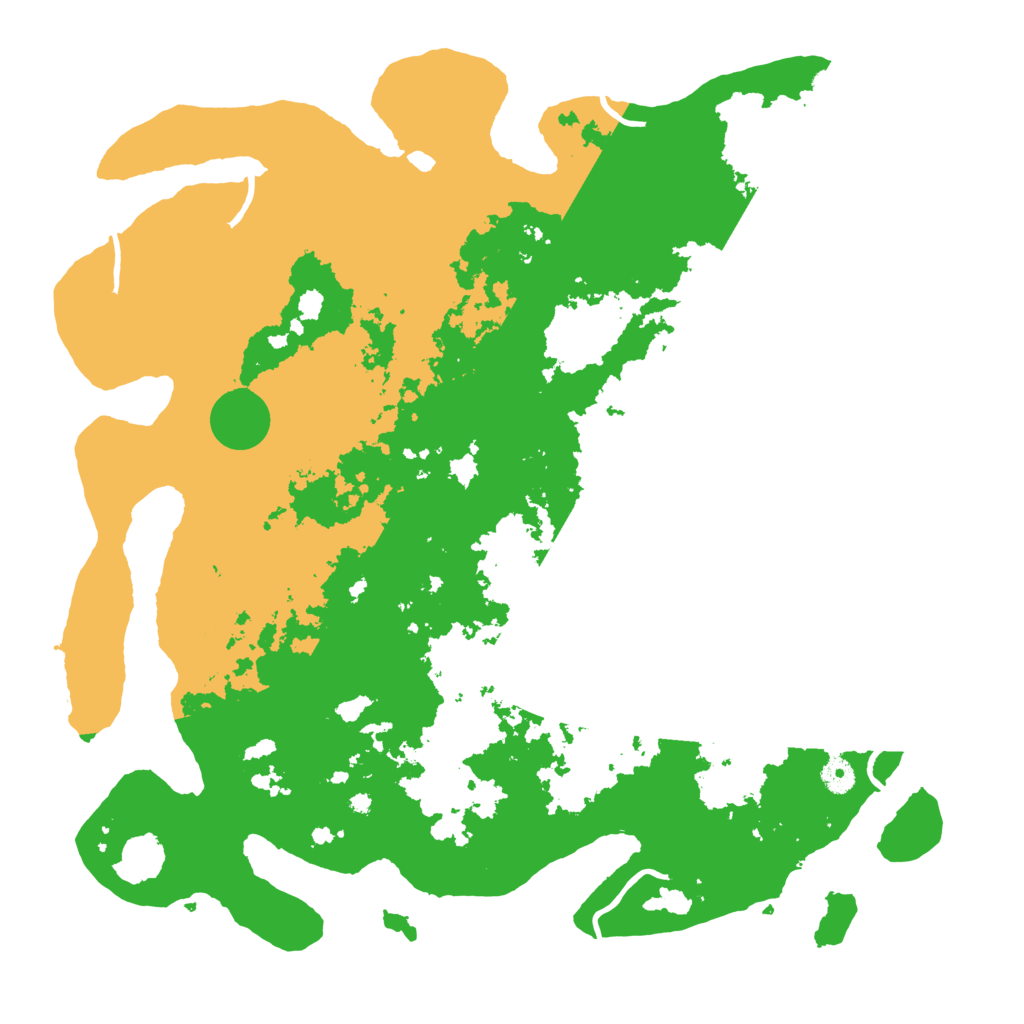 Biome Rust Map: Procedural Map, Size: 4500, Seed: 22391