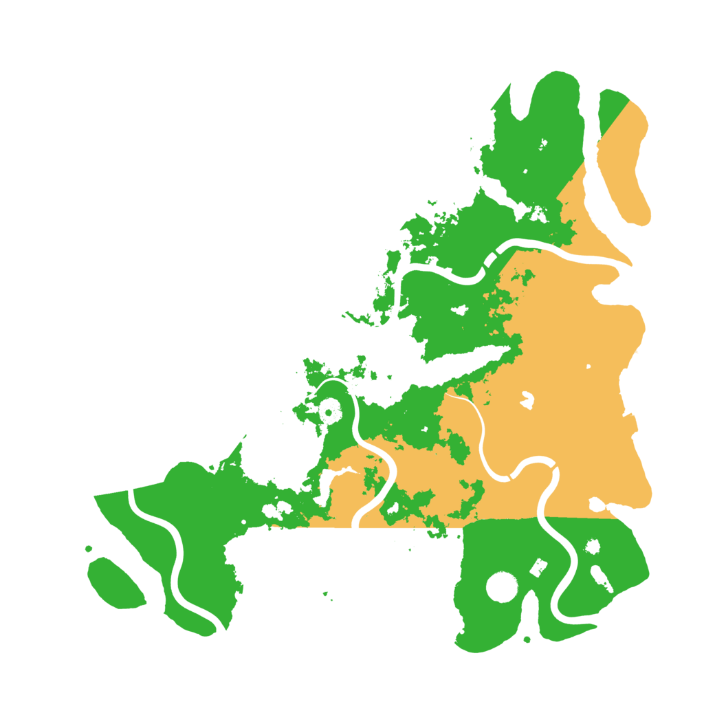 Biome Rust Map: Procedural Map, Size: 4250, Seed: 80616131