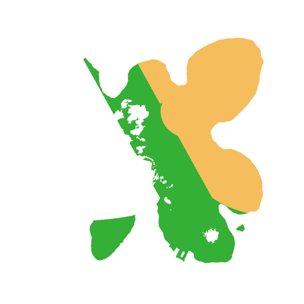 Biome Rust Map: Procedural Map, Size: 2000, Seed: 111755669