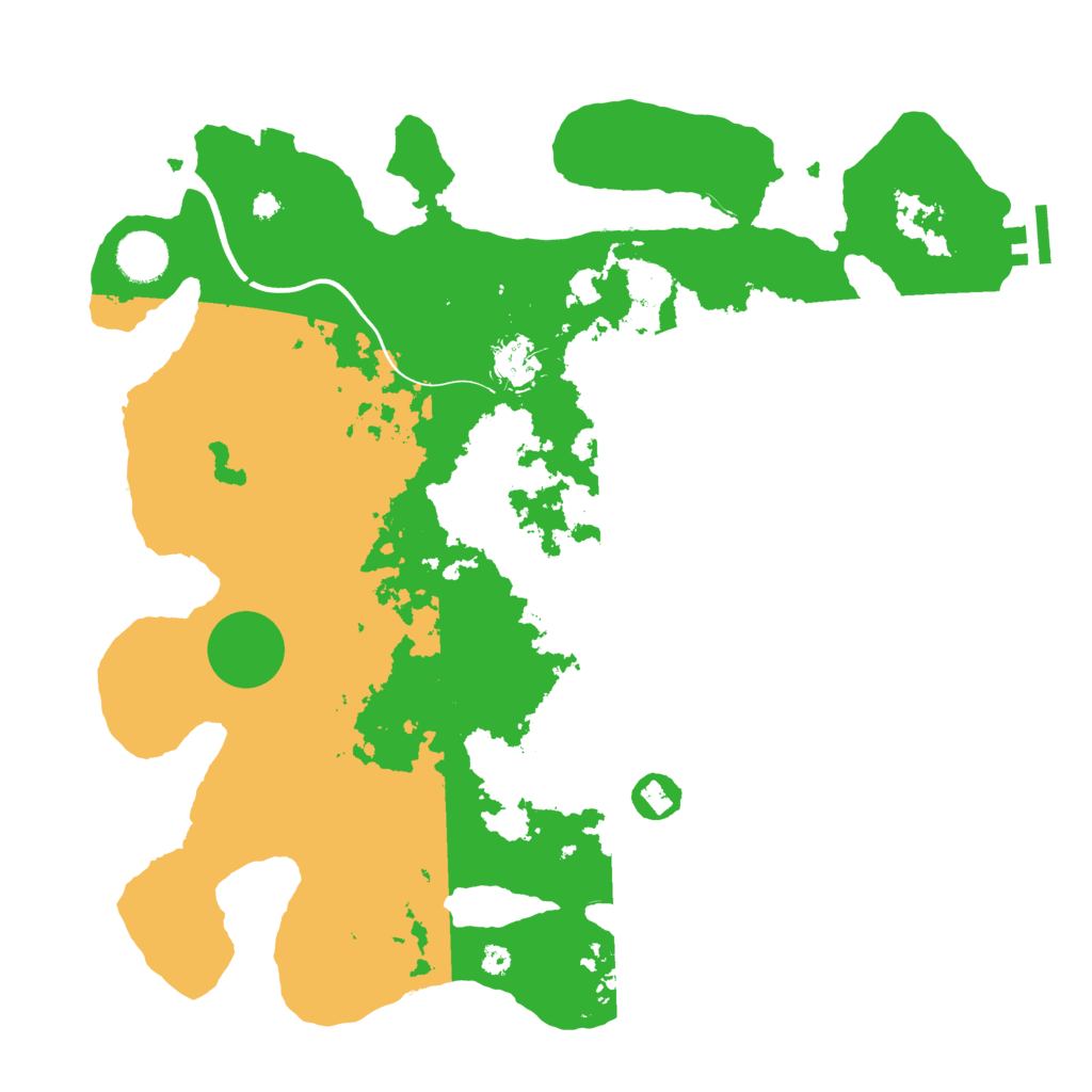 Biome Rust Map: Procedural Map, Size: 3750, Seed: 1252966989