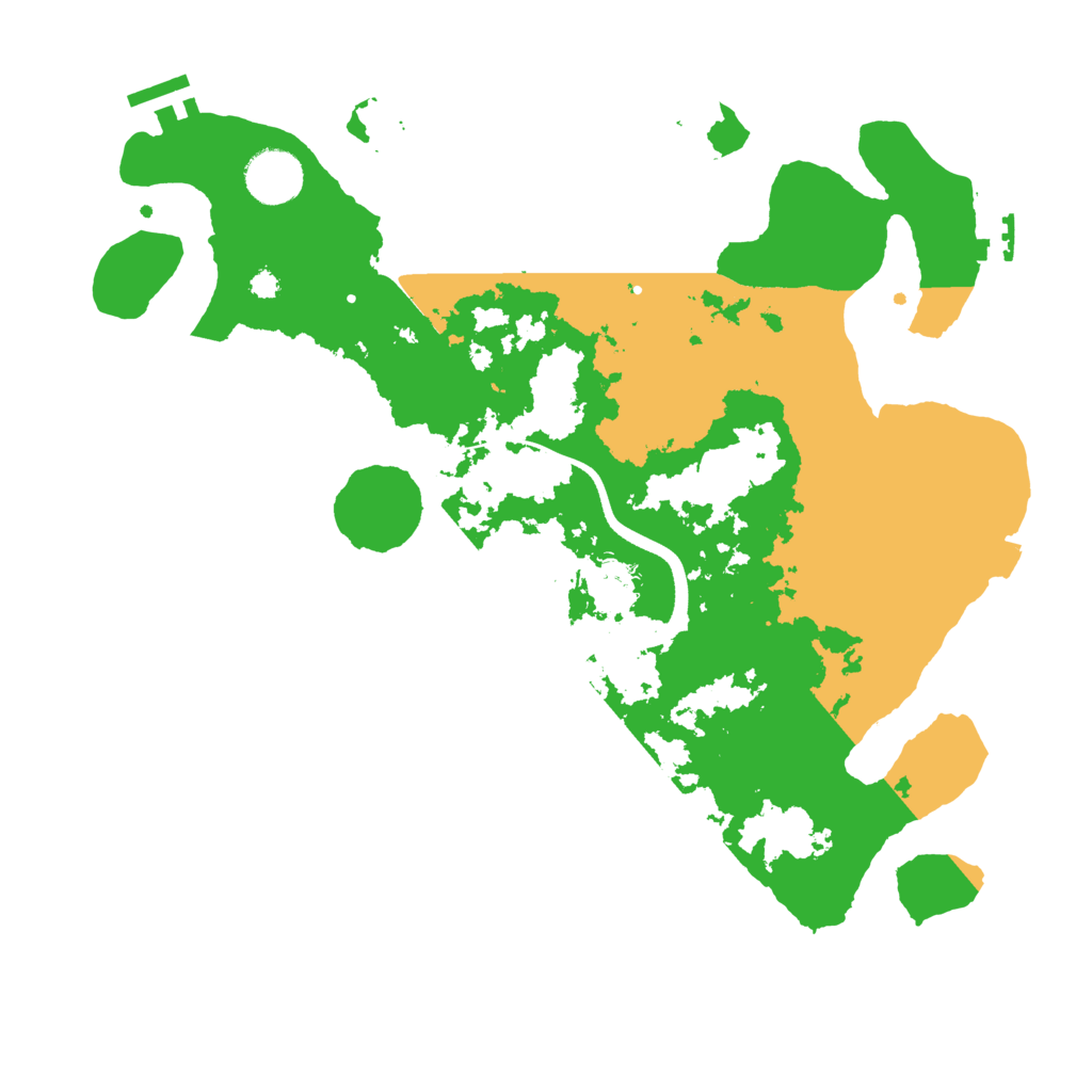 Biome Rust Map: Procedural Map, Size: 3500, Seed: 1612089360