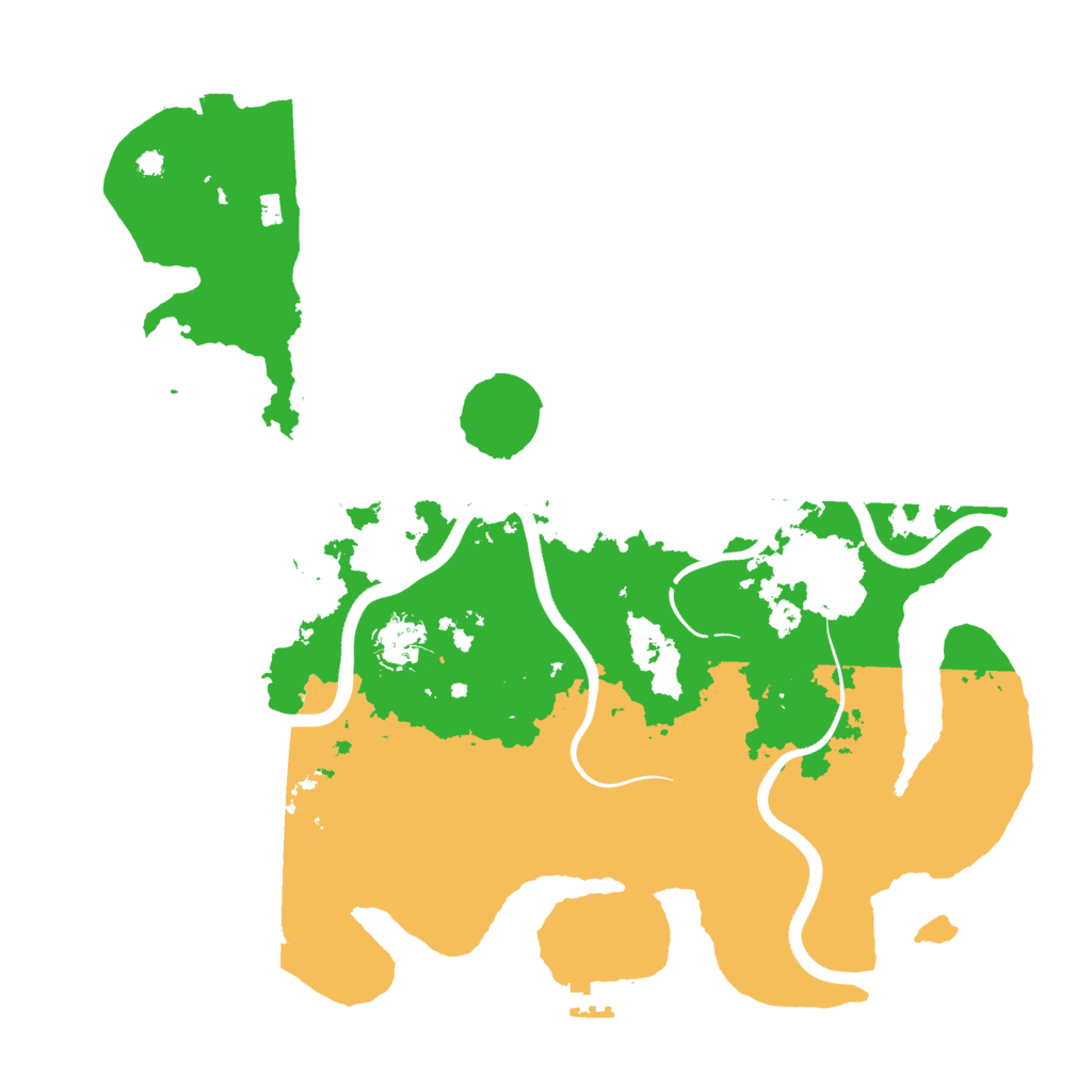 Biome Rust Map: Procedural Map, Size: 3750, Seed: 500210851