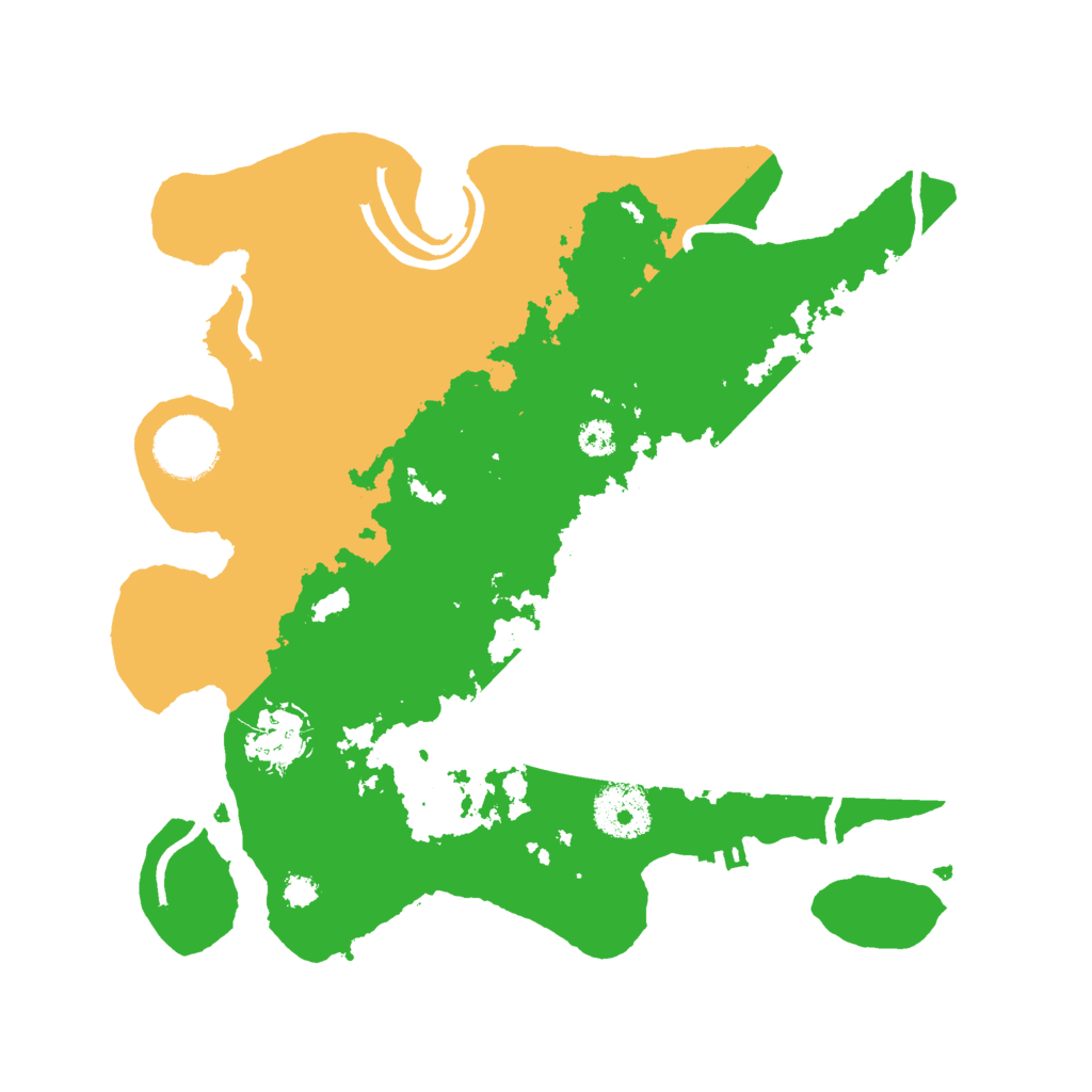 Biome Rust Map: Procedural Map, Size: 3000, Seed: 1795253832