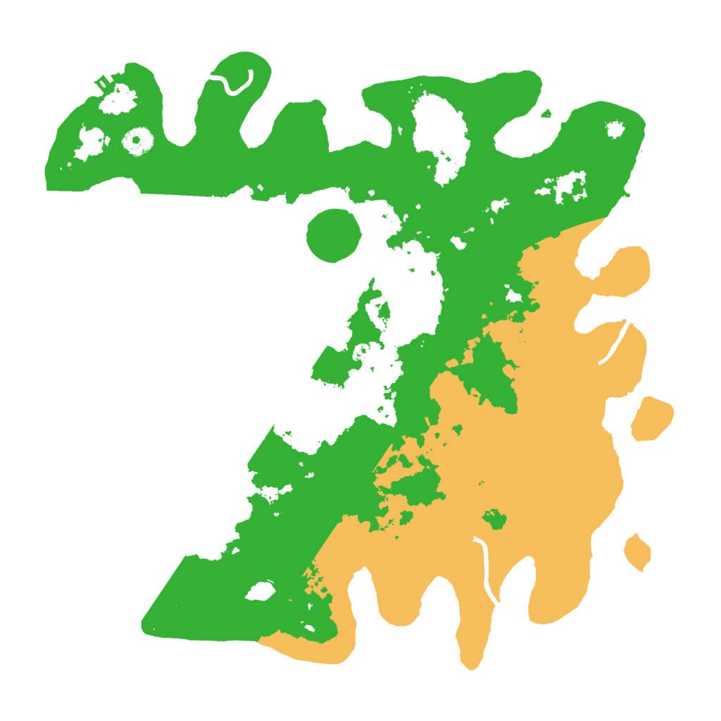 Biome Rust Map: Procedural Map, Size: 3750, Seed: 24881