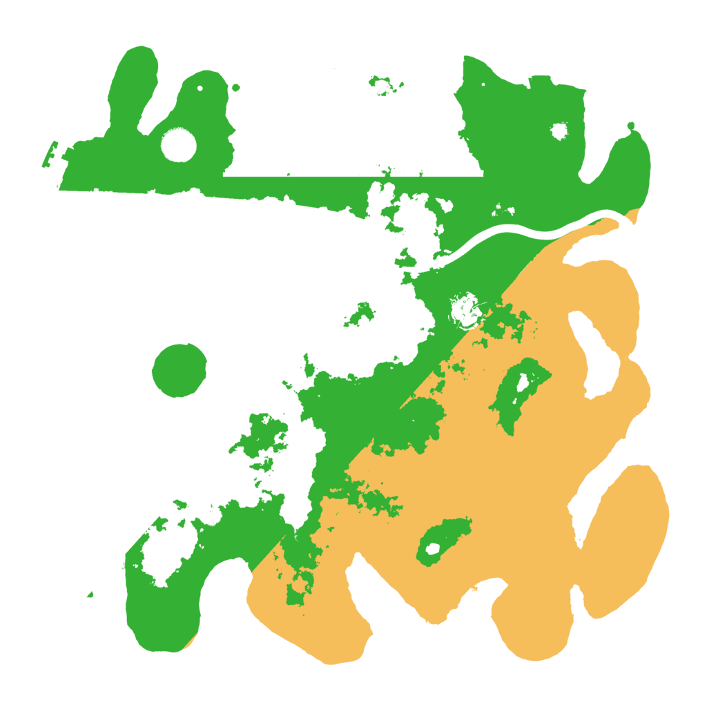 Biome Rust Map: Procedural Map, Size: 3750, Seed: 96034135