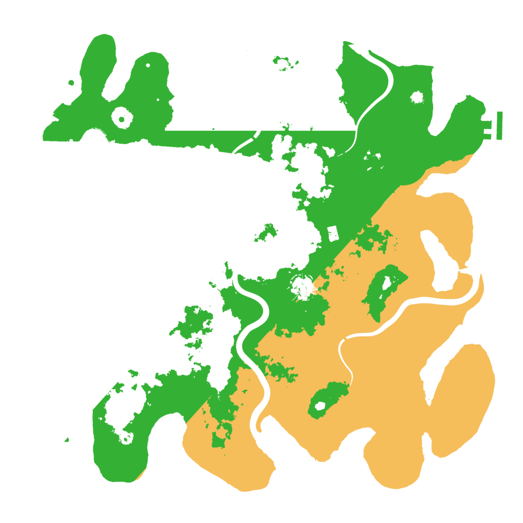 Biome Rust Map: Procedural Map, Size: 3750, Seed: 96034135