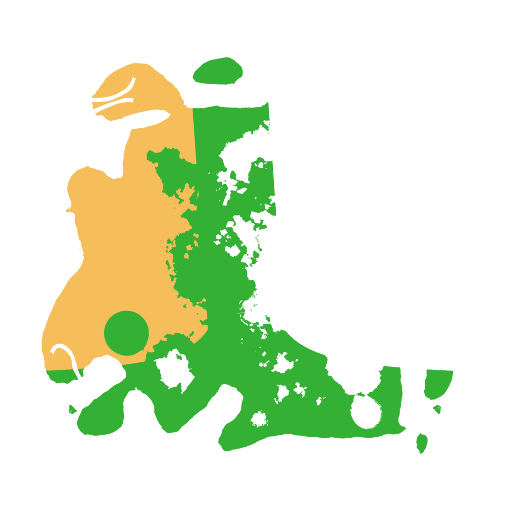 Biome Rust Map: Procedural Map, Size: 3000, Seed: 27008