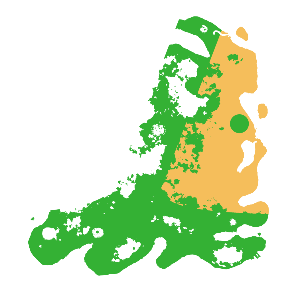 Biome Rust Map: Procedural Map, Size: 4100, Seed: 51527203