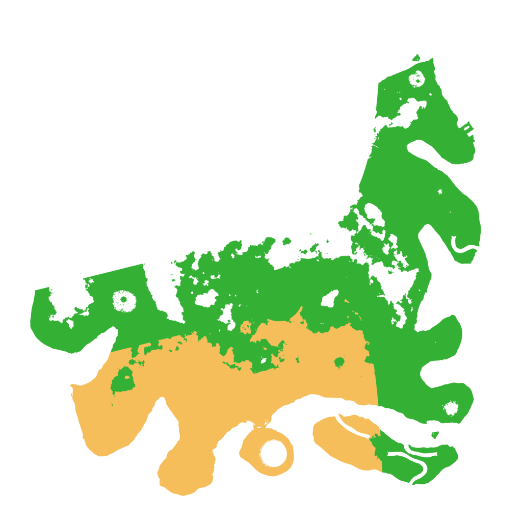 Biome Rust Map: Procedural Map, Size: 3450, Seed: 2930181