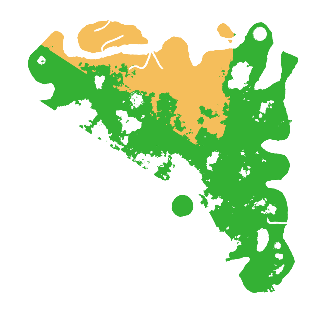 Biome Rust Map: Procedural Map, Size: 4100, Seed: 80110894