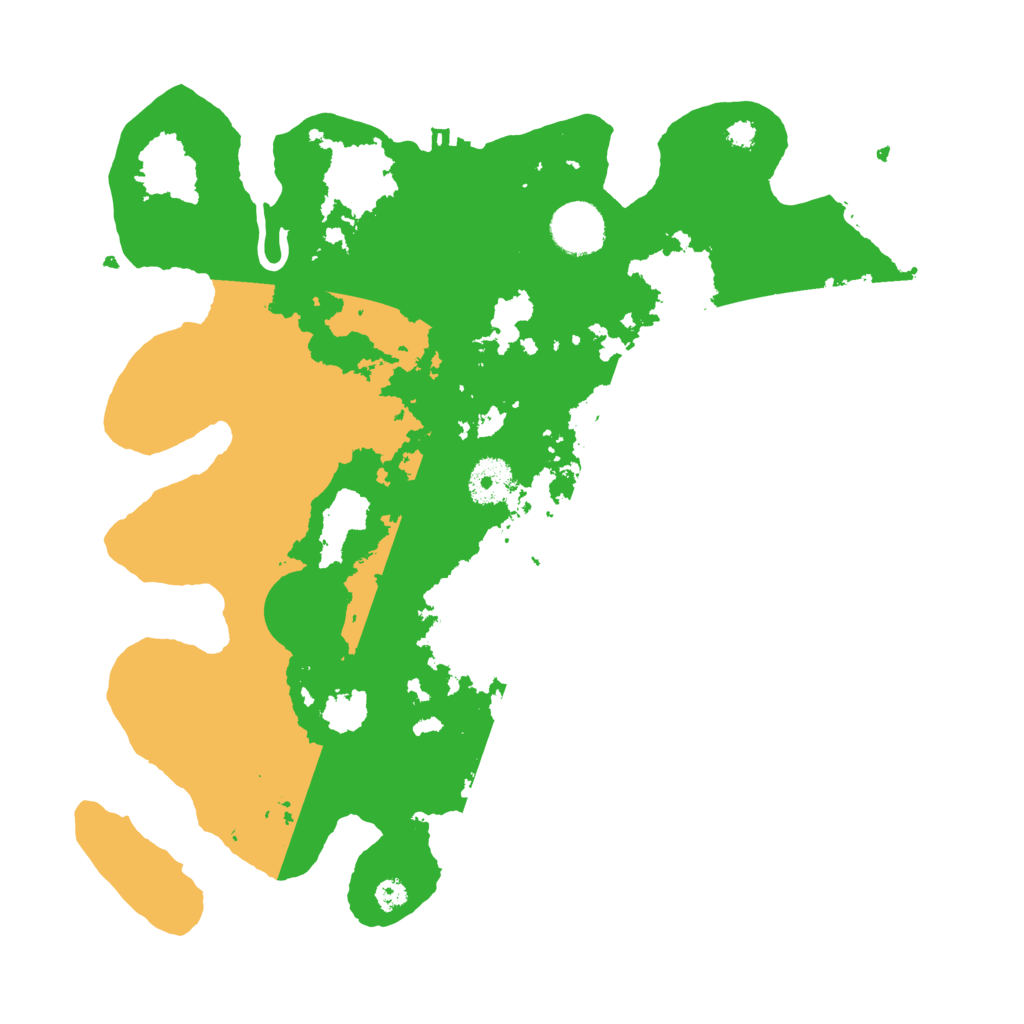 Biome Rust Map: Procedural Map, Size: 3400, Seed: 27307671