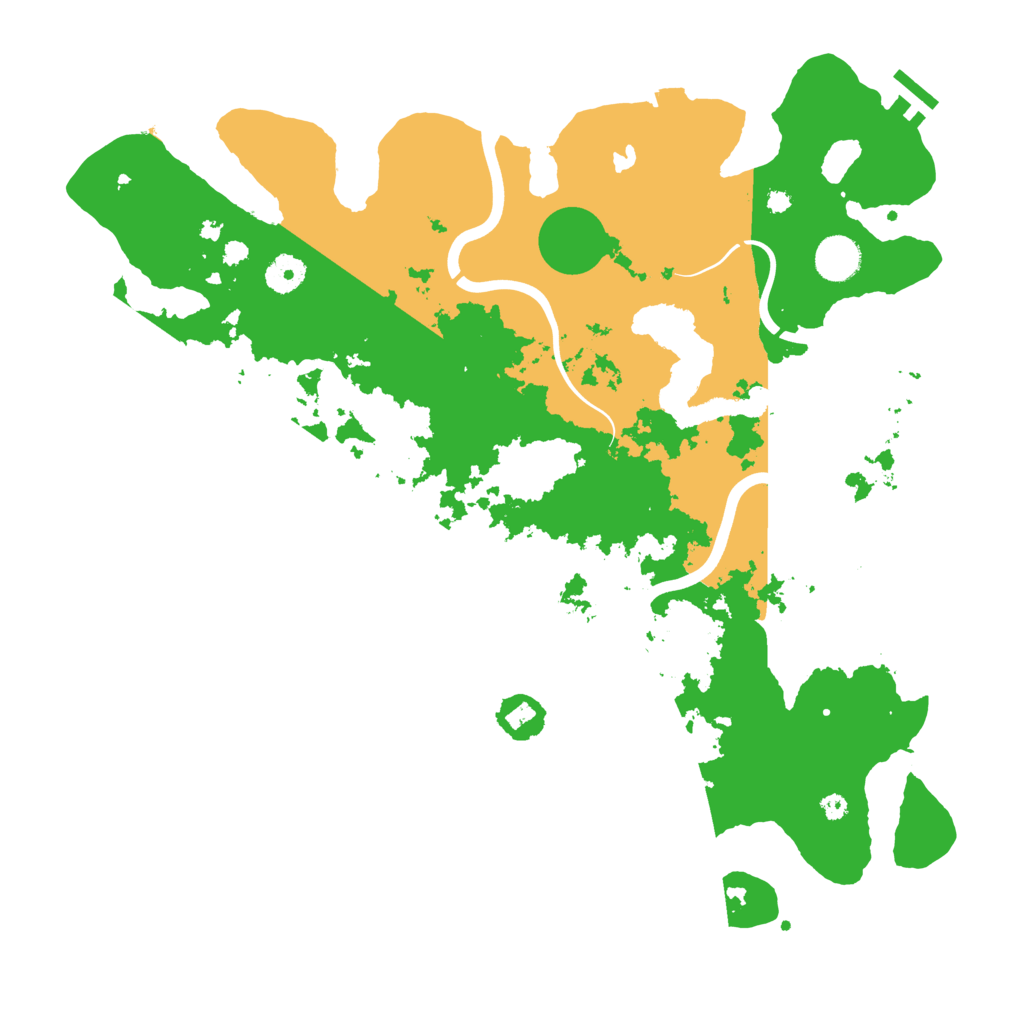 Biome Rust Map: Procedural Map, Size: 4000, Seed: 94809002