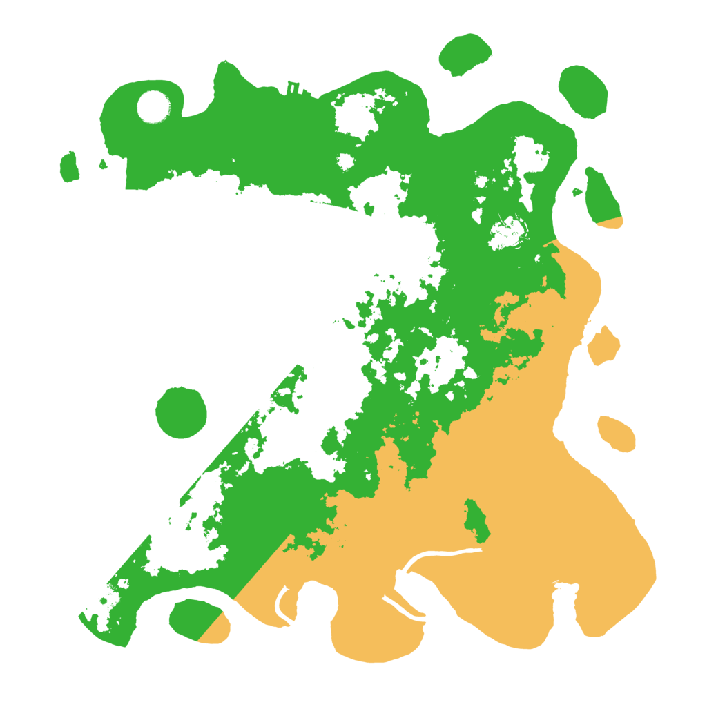 Biome Rust Map: Procedural Map, Size: 3800, Seed: 28925834