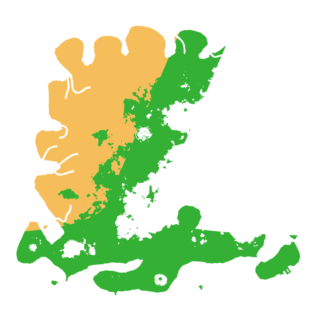Biome Rust Map: Procedural Map, Size: 3850, Seed: 99258320