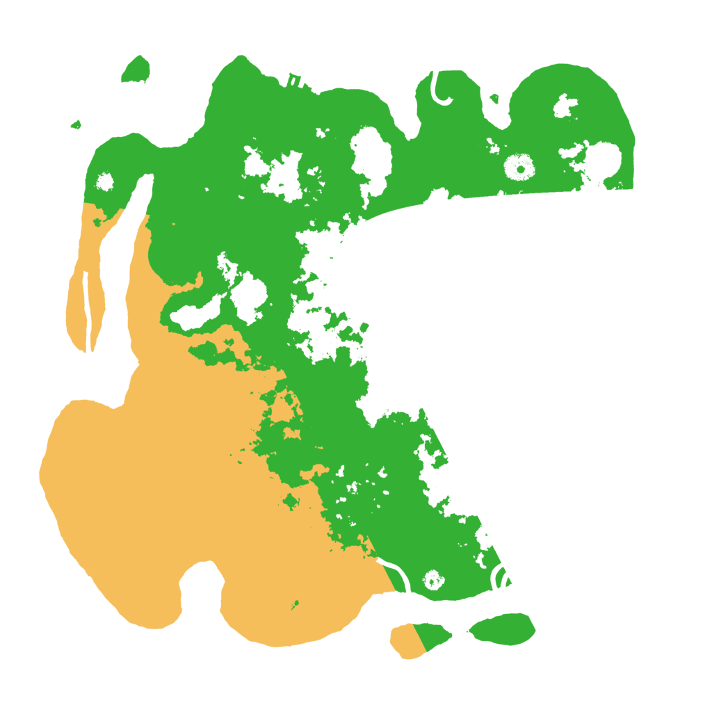 Biome Rust Map: Procedural Map, Size: 3700, Seed: 1151236237