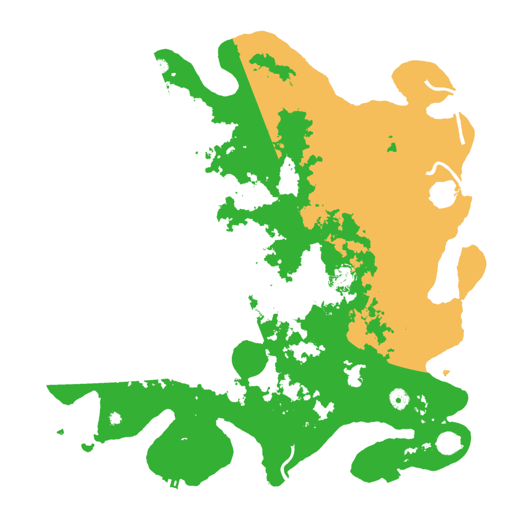 Biome Rust Map: Procedural Map, Size: 3950, Seed: 14232511