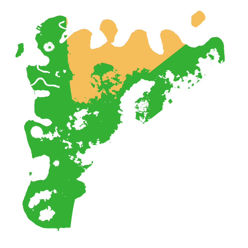 Biome Rust Map: Procedural Map, Size: 3700, Seed: 67482955