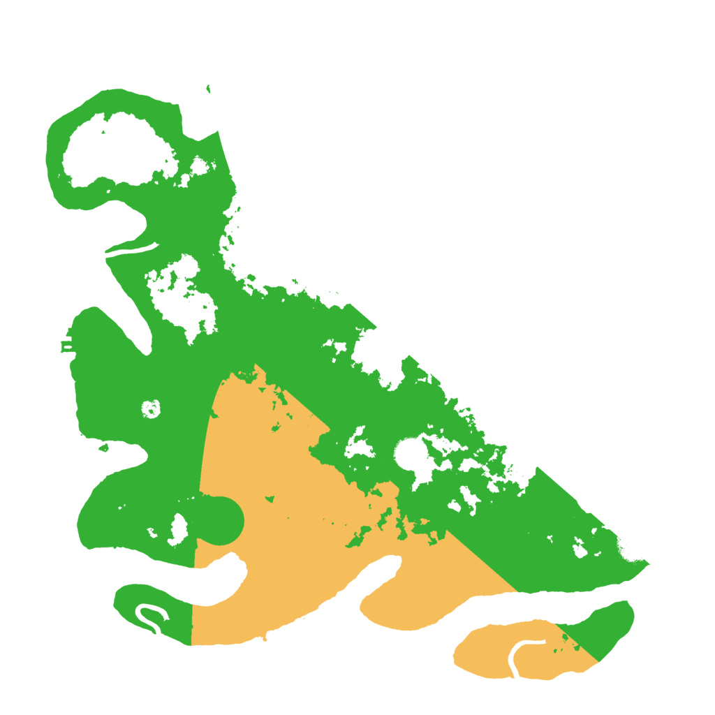 Biome Rust Map: Procedural Map, Size: 3850, Seed: 50964361