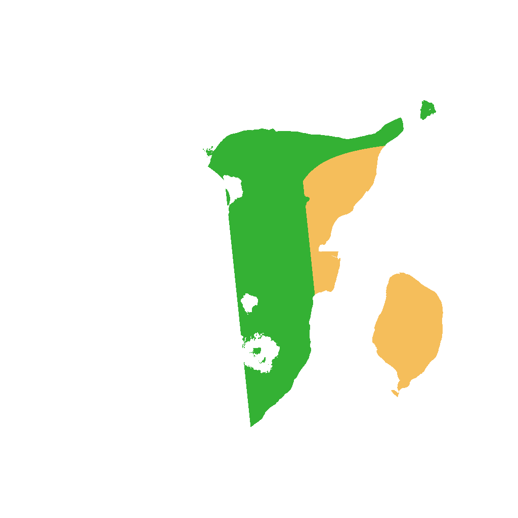 Biome Rust Map: Procedural Map, Size: 1500, Seed: 17777