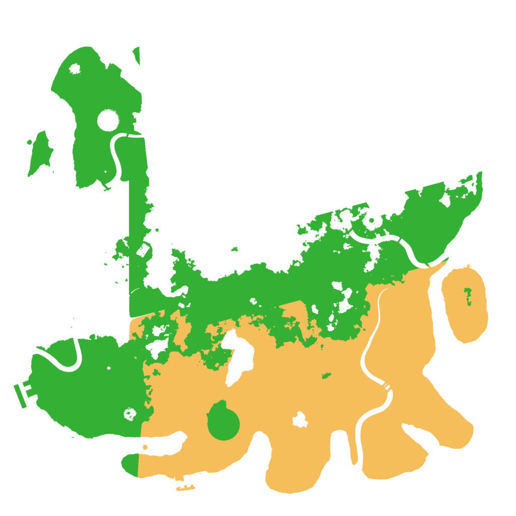 Biome Rust Map: Procedural Map, Size: 4250, Seed: 85882071