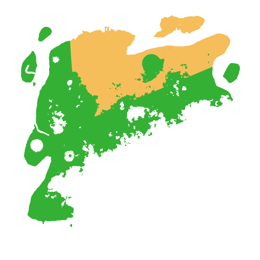 Biome Rust Map: Procedural Map, Size: 3650, Seed: 40407911