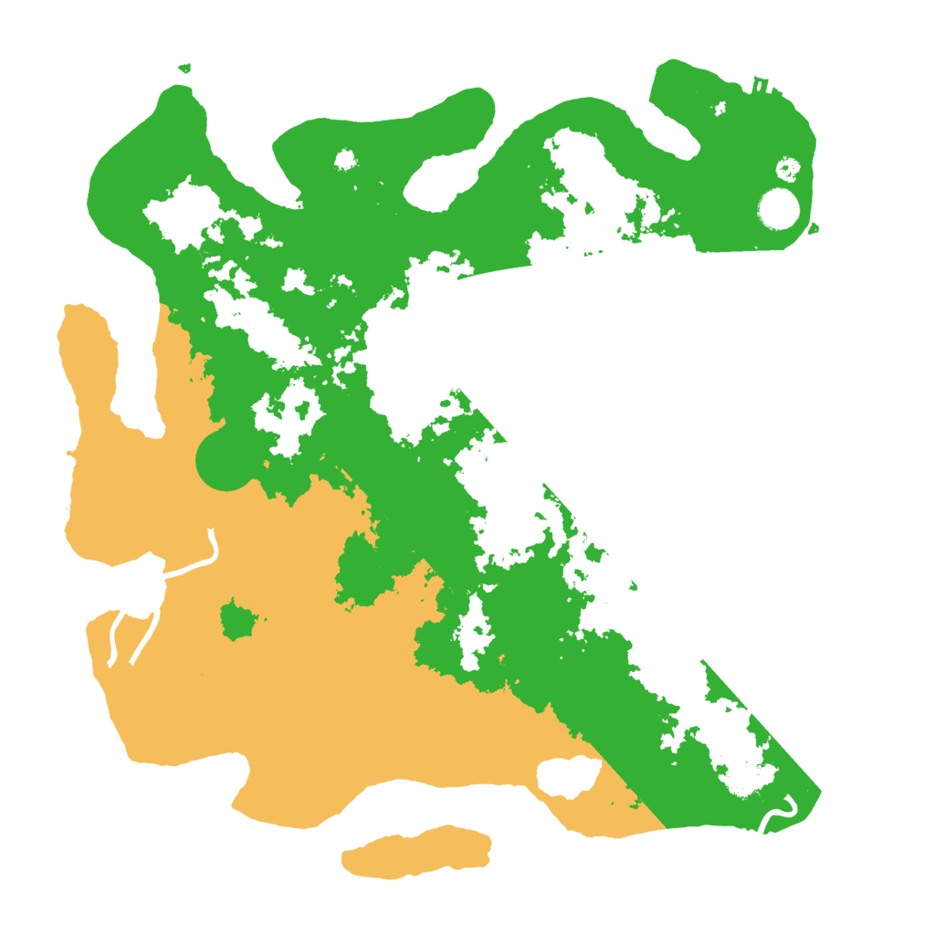 Biome Rust Map: Procedural Map, Size: 4000, Seed: 54944483