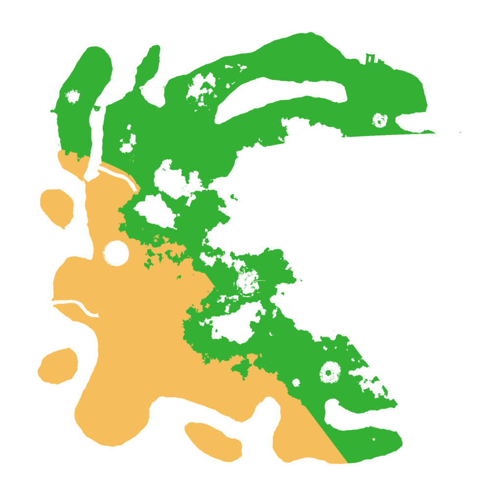 Biome Rust Map: Procedural Map, Size: 3500, Seed: 66146719