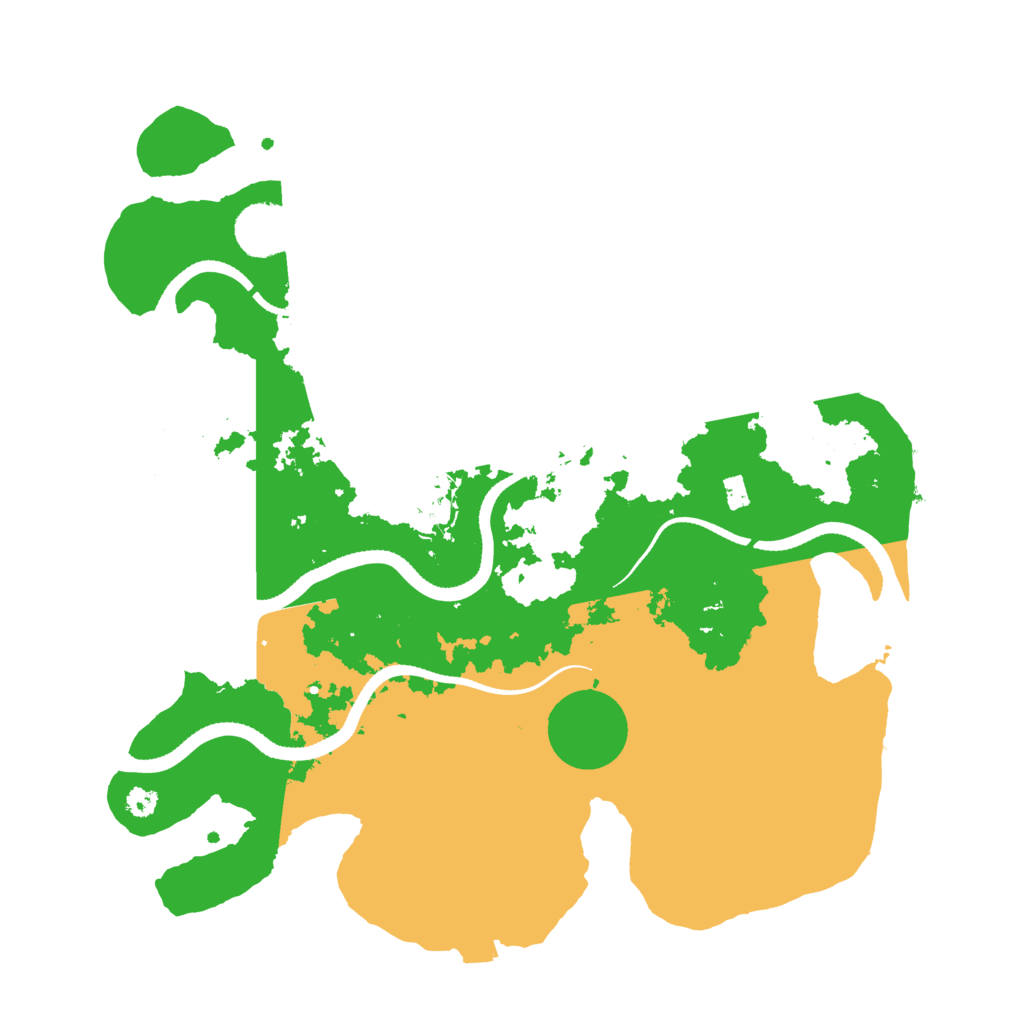 Biome Rust Map: Procedural Map, Size: 3400, Seed: 87888263