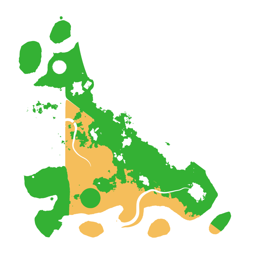 Biome Rust Map: Procedural Map, Size: 3450, Seed: 8254761