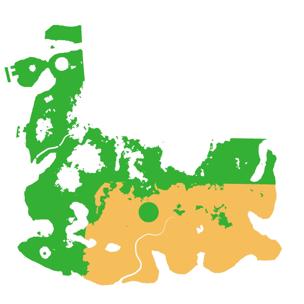 Biome Rust Map: Procedural Map, Size: 4000, Seed: 66381854