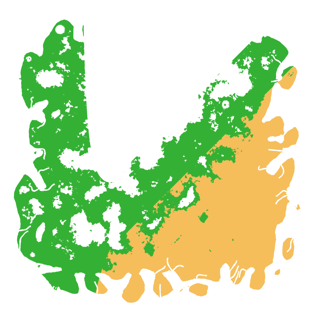 Biome Rust Map: Procedural Map, Size: 6000, Seed: 416808002