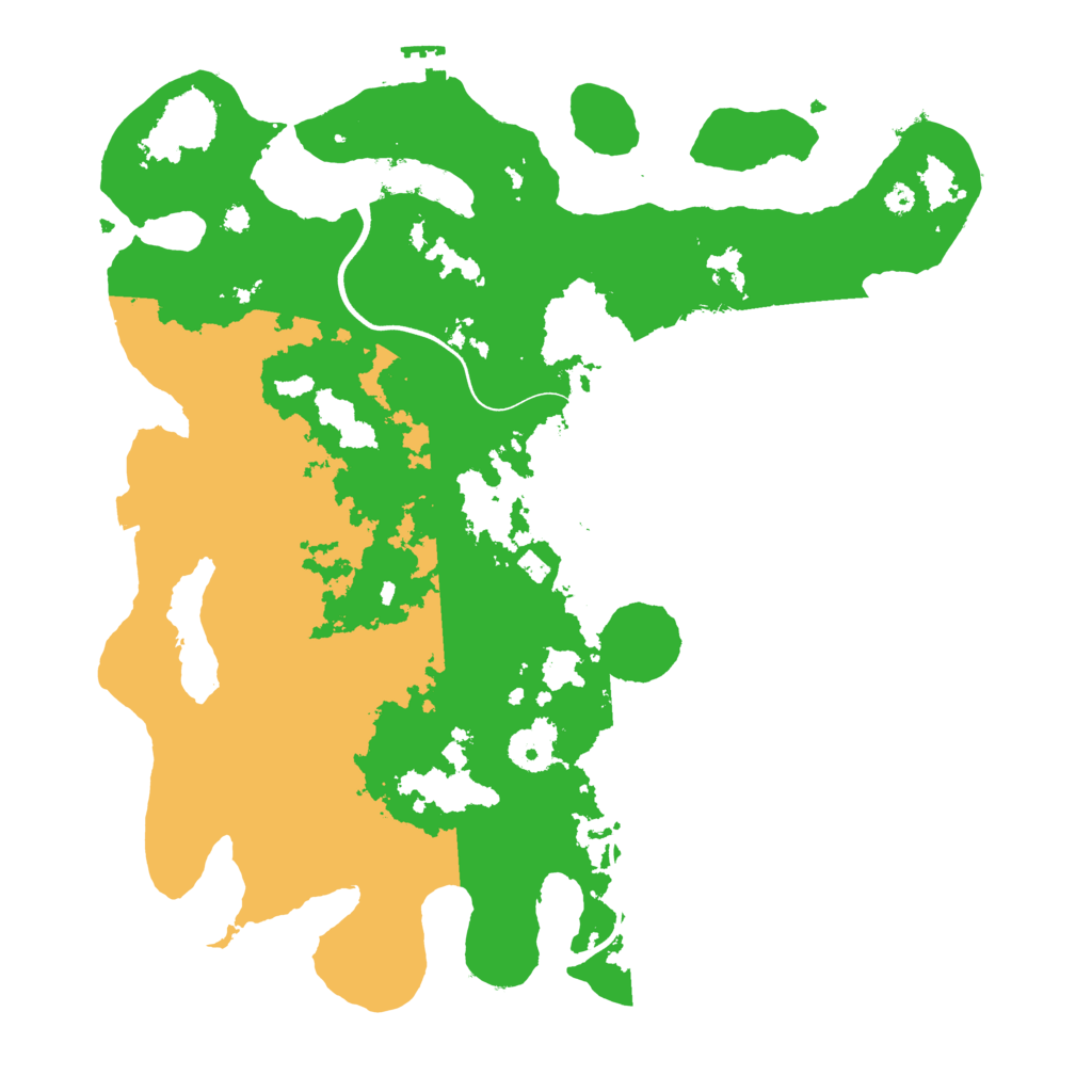 Biome Rust Map: Procedural Map, Size: 3750, Seed: 81460901