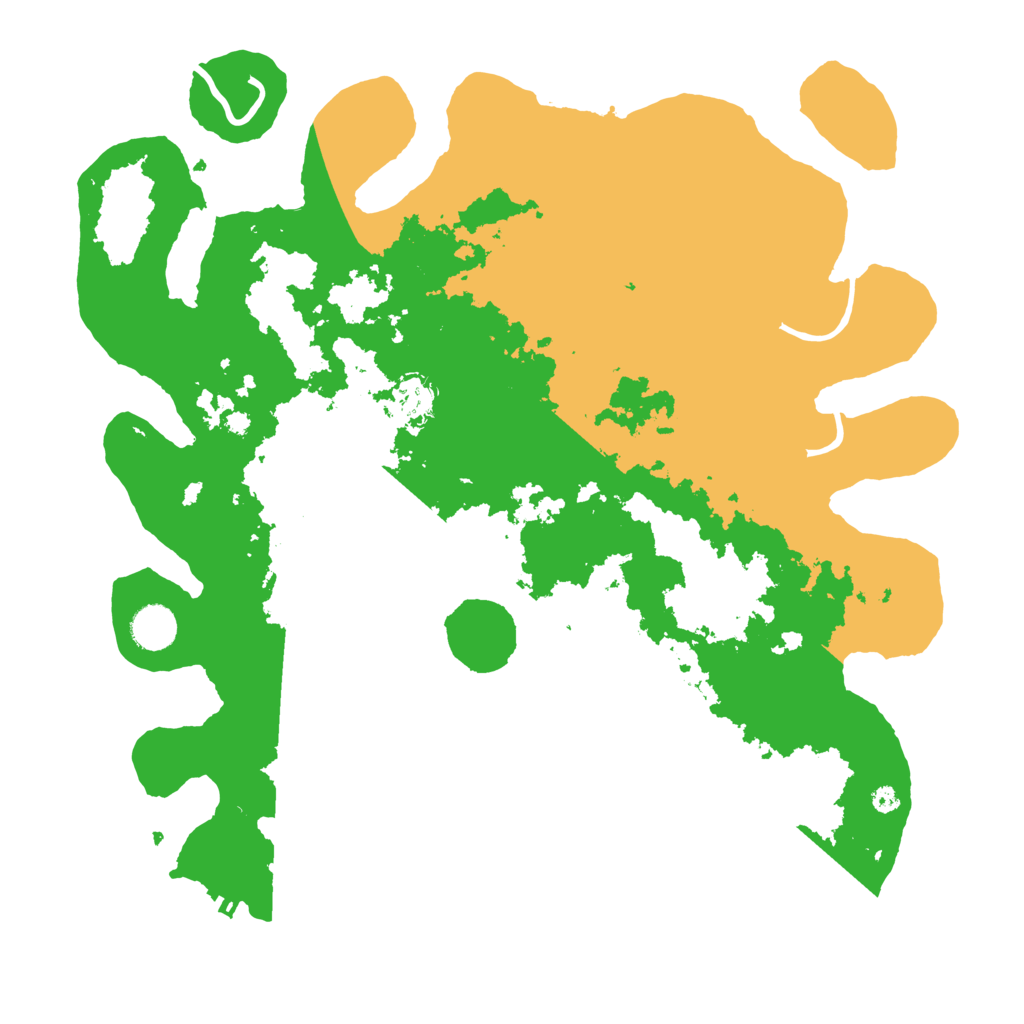 Biome Rust Map: Procedural Map, Size: 3950, Seed: 492128