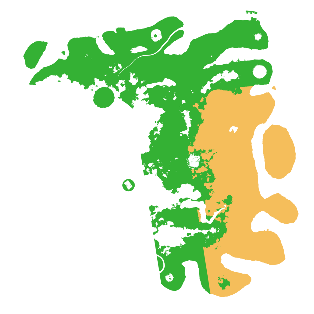 Biome Rust Map: Procedural Map, Size: 4100, Seed: 65728173
