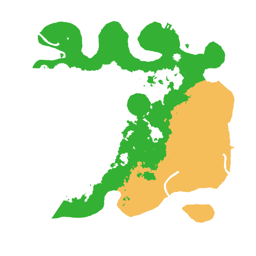 Biome Rust Map: Procedural Map, Size: 3000, Seed: 9201