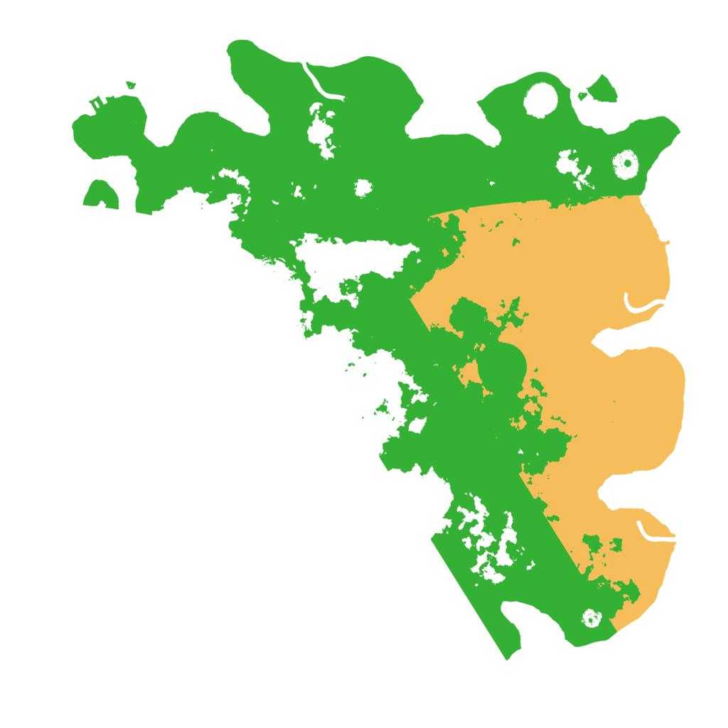 Biome Rust Map: Procedural Map, Size: 4000, Seed: 17350265
