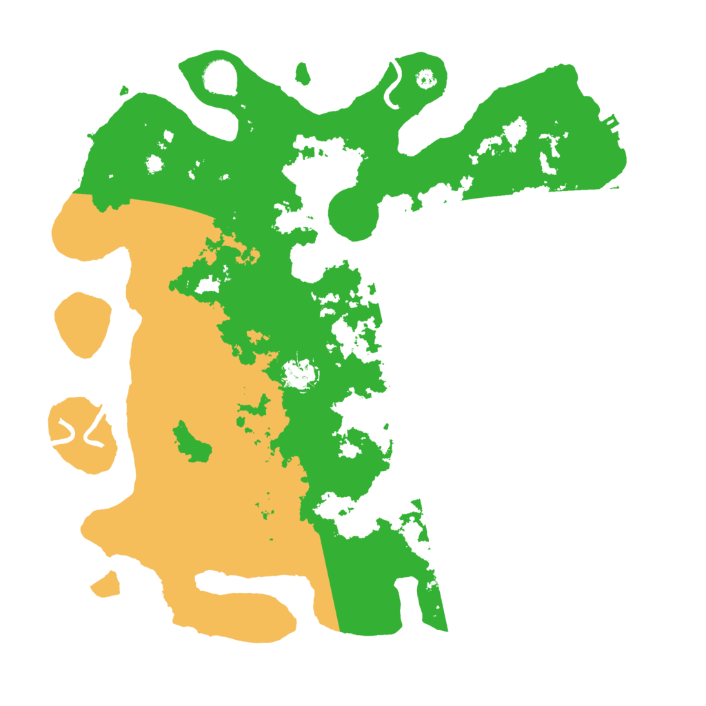 Biome Rust Map: Procedural Map, Size: 3700, Seed: 30291664