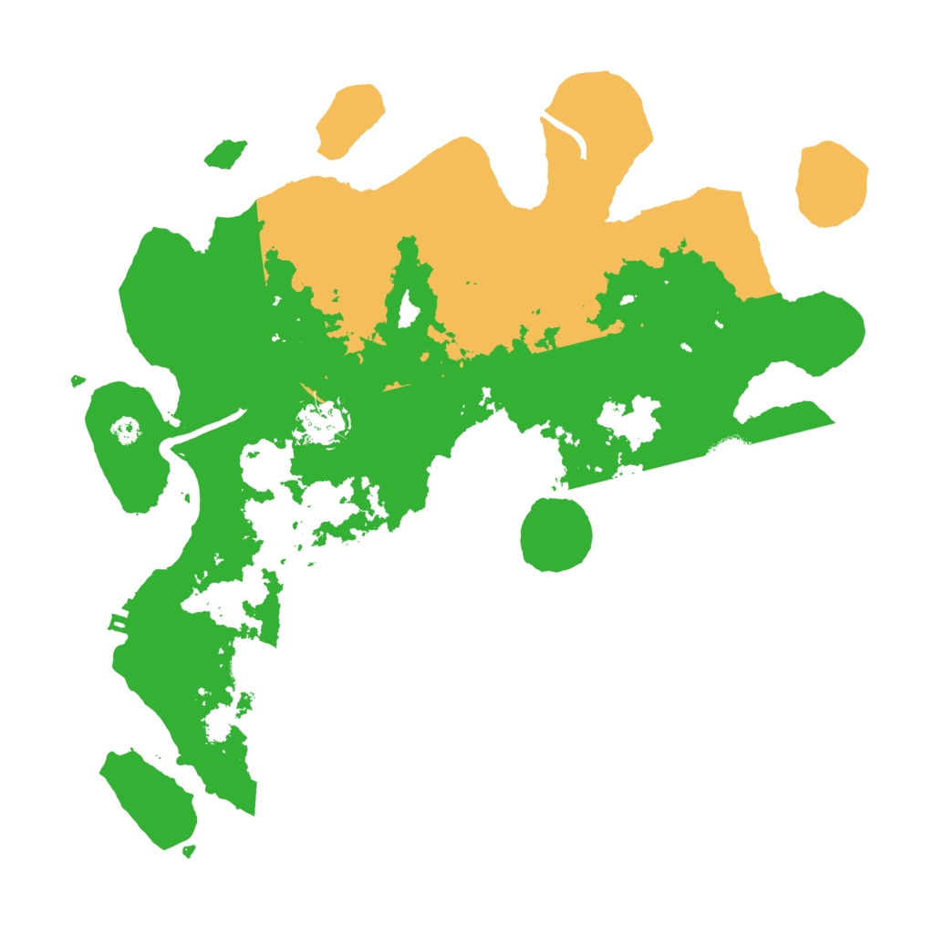 Biome Rust Map: Procedural Map, Size: 3450, Seed: 44093159