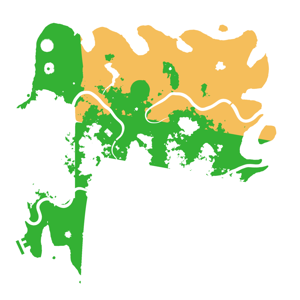 Biome Rust Map: Procedural Map, Size: 4100, Seed: 78361045