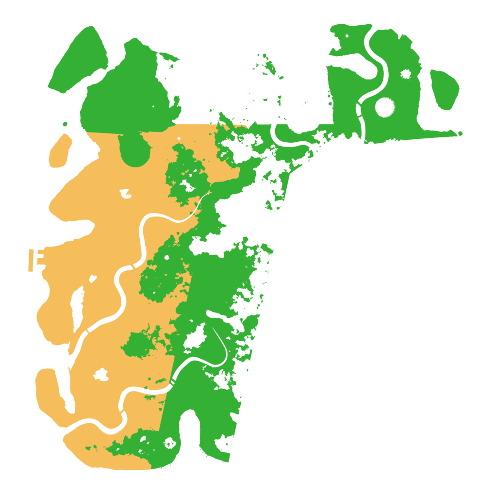 Biome Rust Map: Procedural Map, Size: 4500, Seed: 904965173