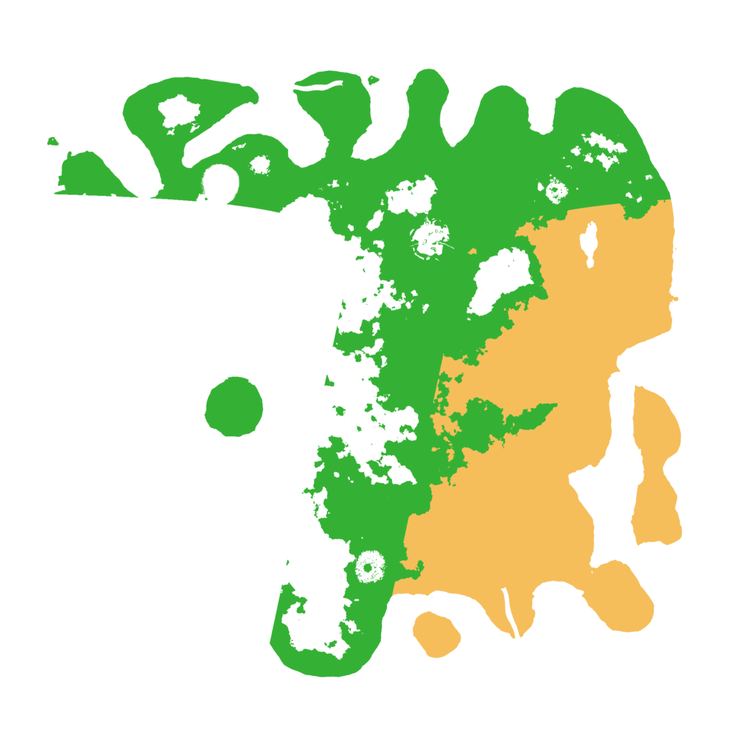 Biome Rust Map: Procedural Map, Size: 3500, Seed: 1557698566