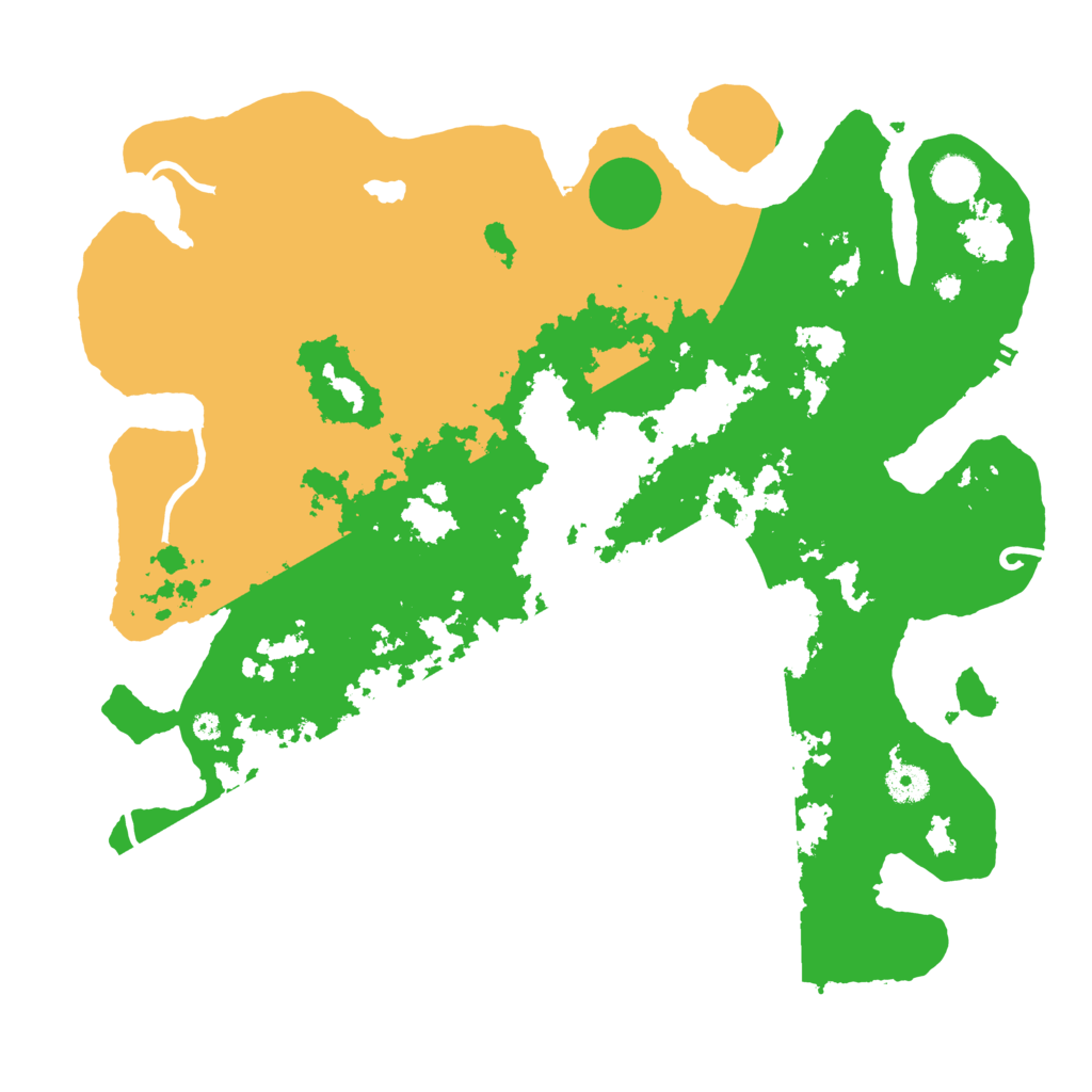 Biome Rust Map: Procedural Map, Size: 4000, Seed: 8560219