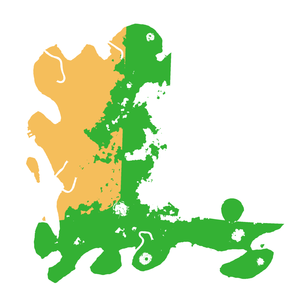 Biome Rust Map: Procedural Map, Size: 3800, Seed: 67416326