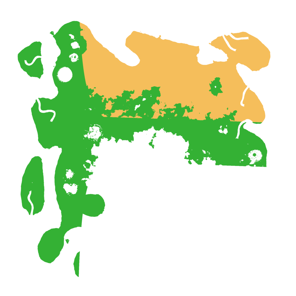 Biome Rust Map: Procedural Map, Size: 3500, Seed: 94567